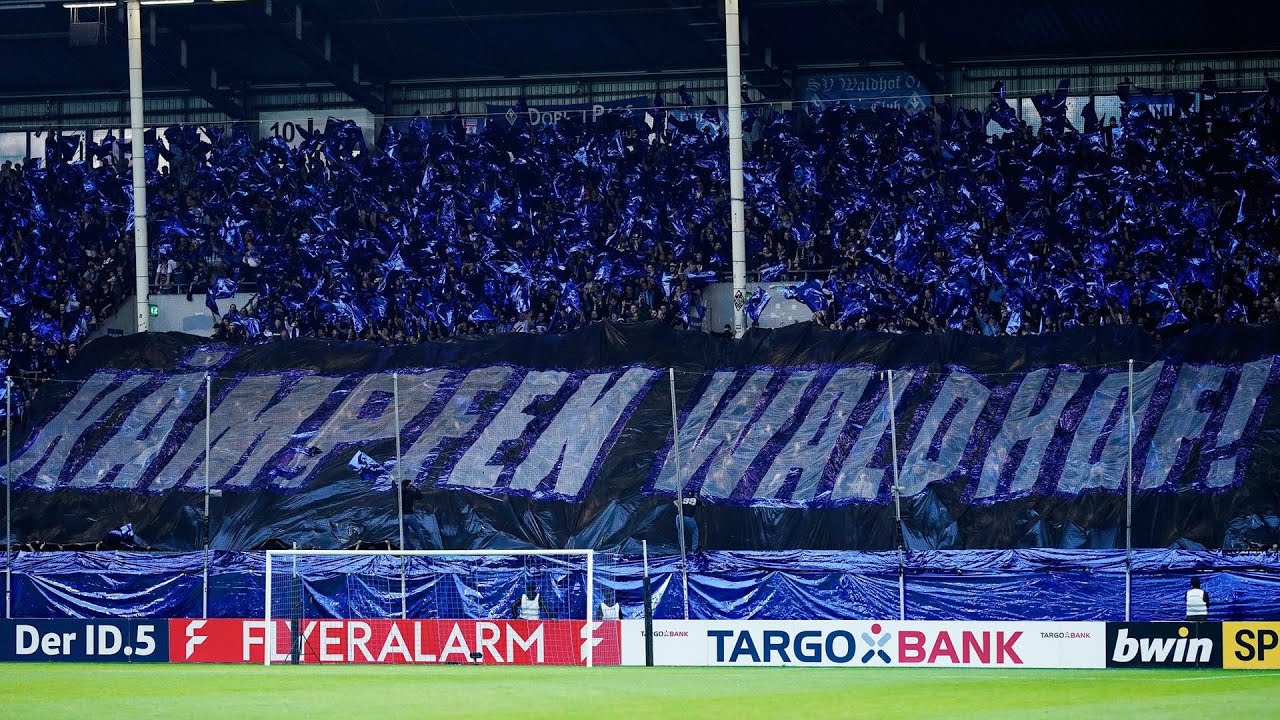 BEST OF Waldhof Mannheim Fans 🖤💙 II Saison 2022/2023 II Pyro, Choreos & mehr!