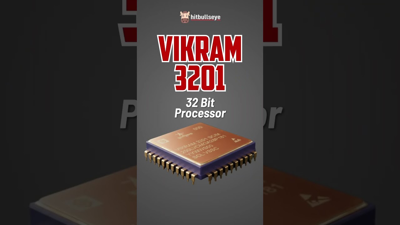 India’s First 32-bit Processor: Vikram3201 Chip by ISRO | Semicon India 2025