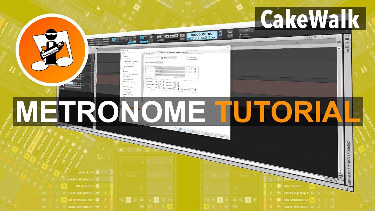 Complete Cakewalk Metronome Tutorial