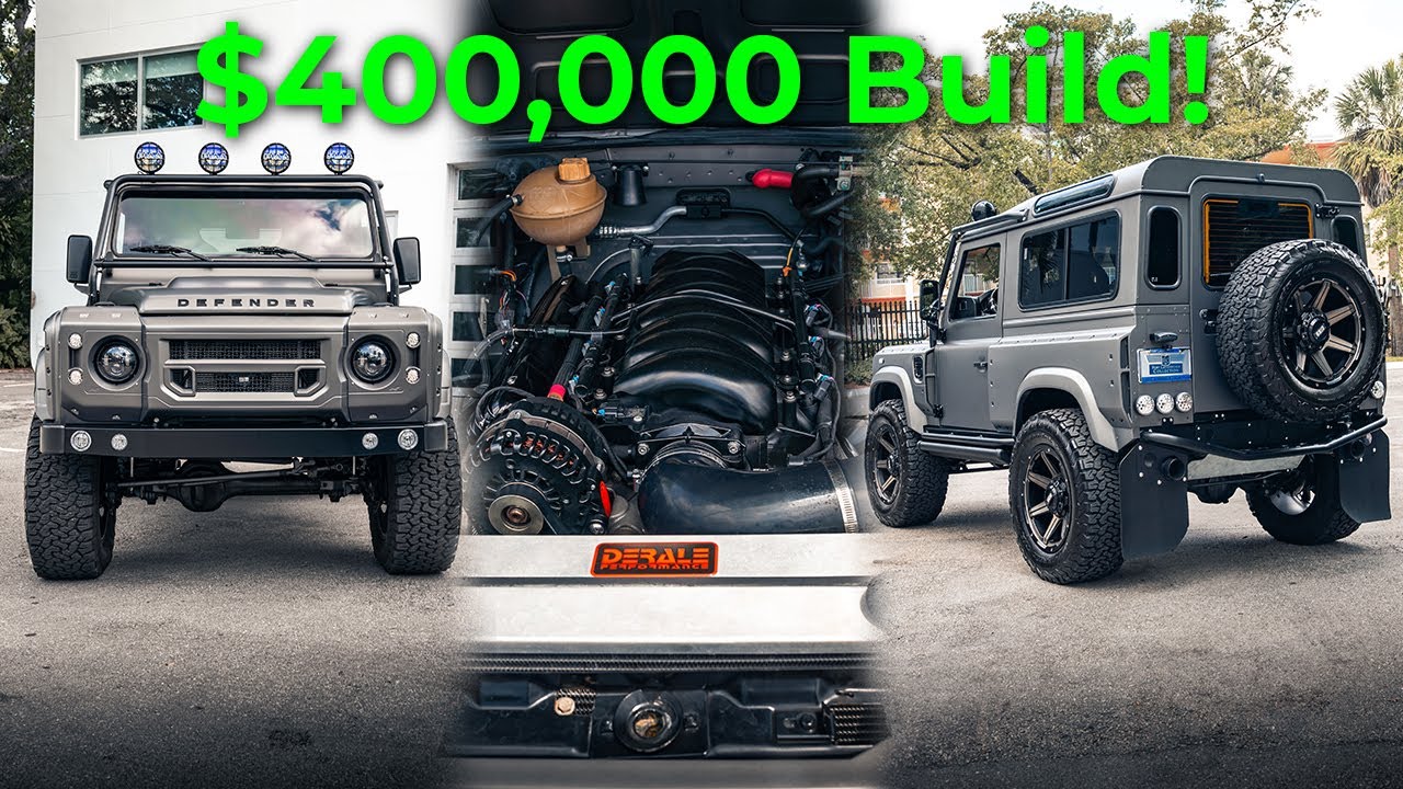 OUR $400,000 LAND ROVER DEFENDER 90 BUILD!!!!