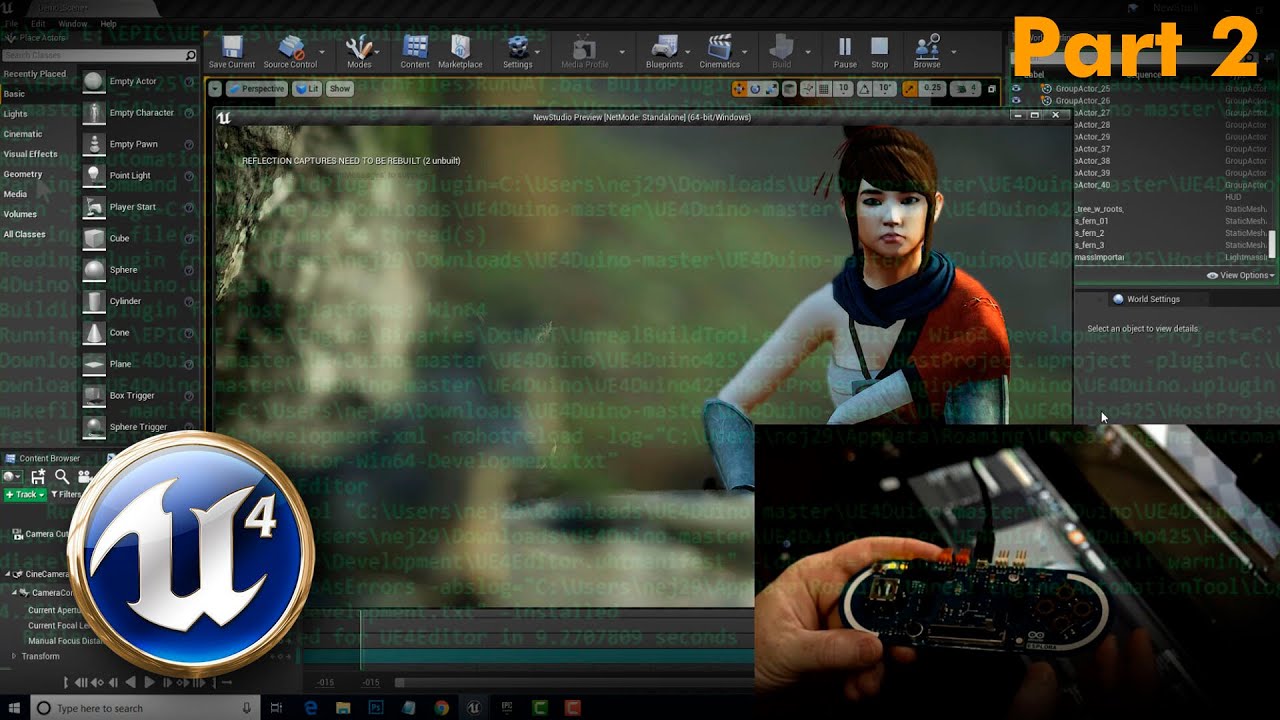 Unreal Engine - Pull Focus with Arduino (Part 2)