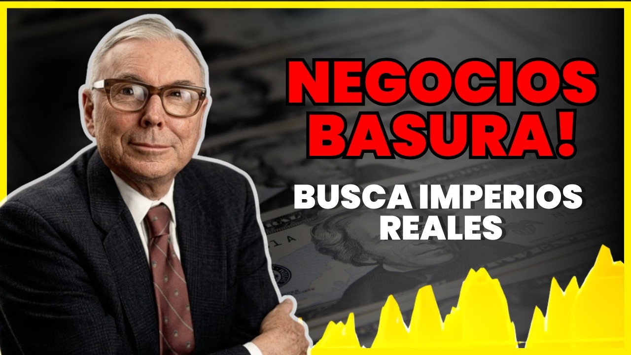 ¡Deja de comprar basura! El aviso urgente de Charlie Munger.
