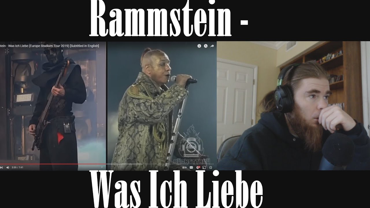 Rammstein   Was Ich Liebe  (REACTION!!)