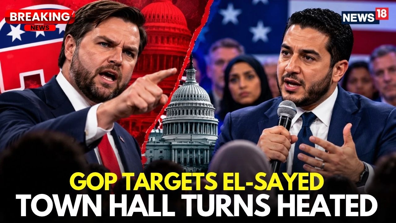 GOP Targets Abdul El-Sayed Over Muslim Faith | Heated Michigan Senate Town Hall LIVE