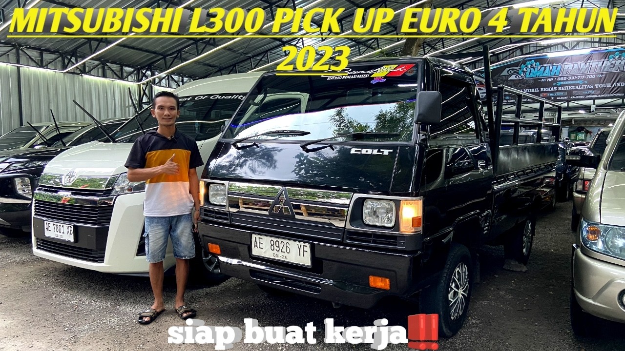 MITSUBISHI L300 PICK UP EURO 4 TAHUN SIAP BUAT KERJA‼️ YANG ADA DI SHOWROOM OMAH PATHER PONOROGO ‼️