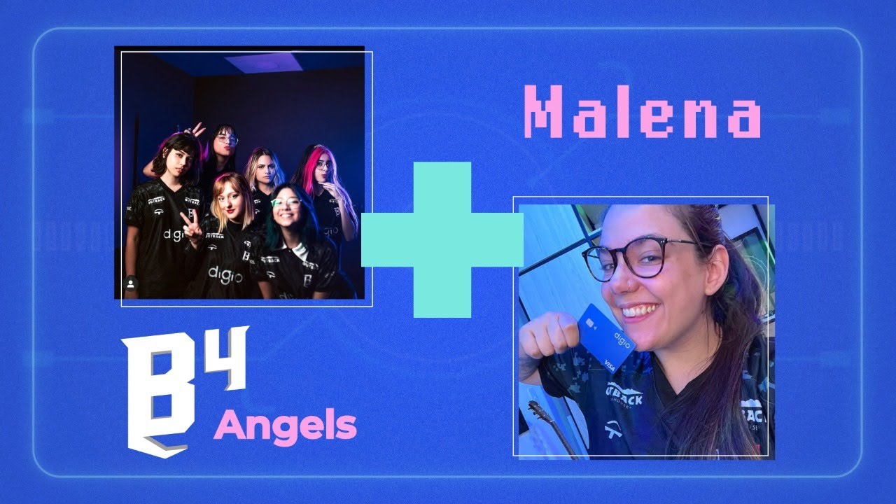 LIVE | Festa do Pijama: B4 Angels e Malena contam trajetória gamer + Surpresa