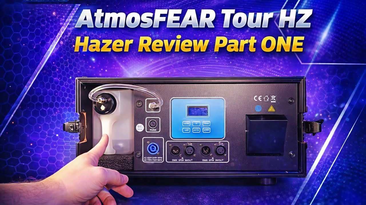 Tour-Ready Hazer Breakdown: Blizzard Atmosfear Tour HZ | 1,000w Haze Machine Review | Part ONE