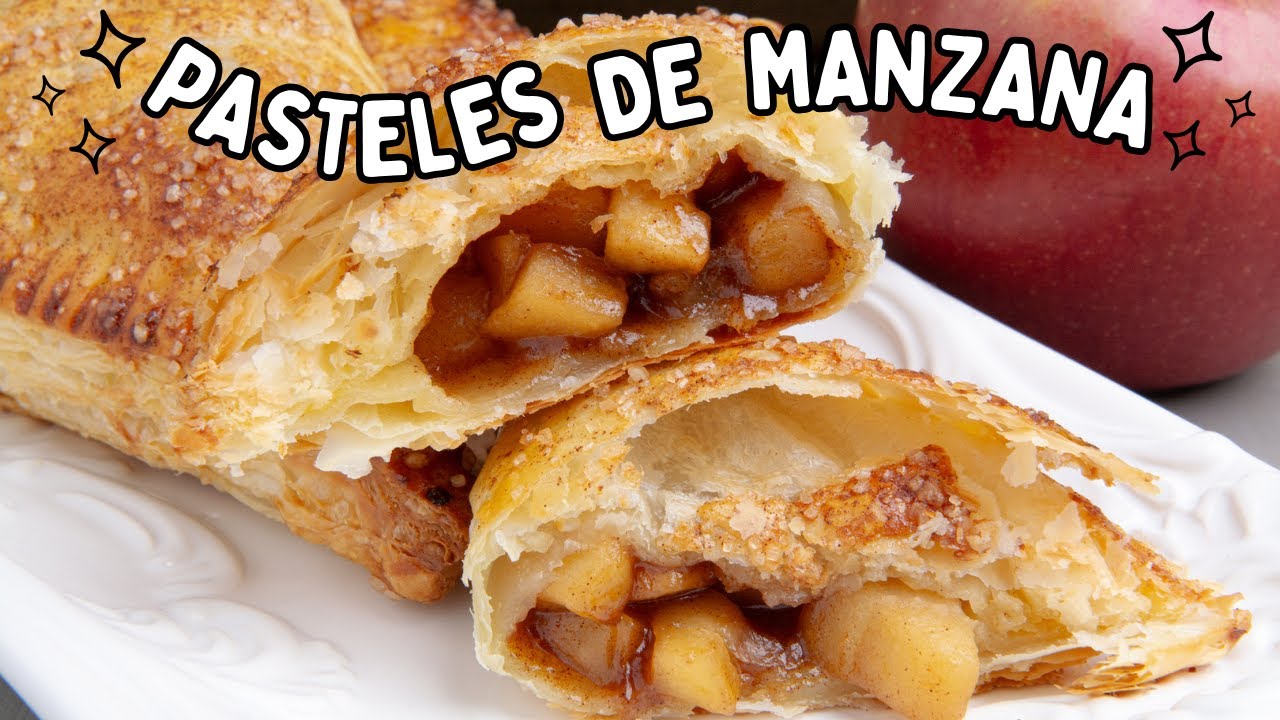 🍎 RECETA PASTELES DE MANZANA | Cómo Hacer Empanadas de Manzana