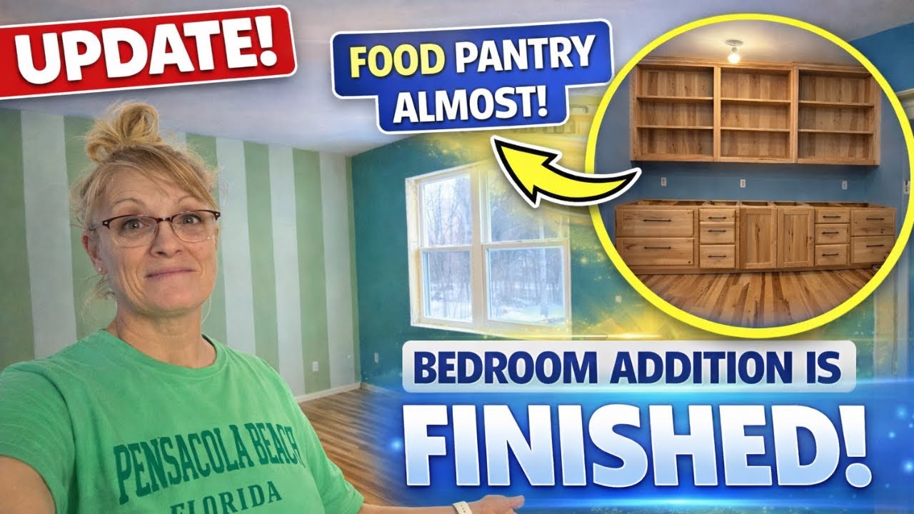 Our Bedroom Is Finally DONE! 😍 + Pantry Renovation Is So Close to Finished!