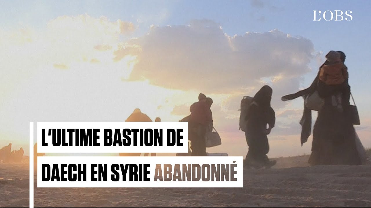 Des djihadistes et leurs familles fuient le dernier r&eacute;duit de Daech