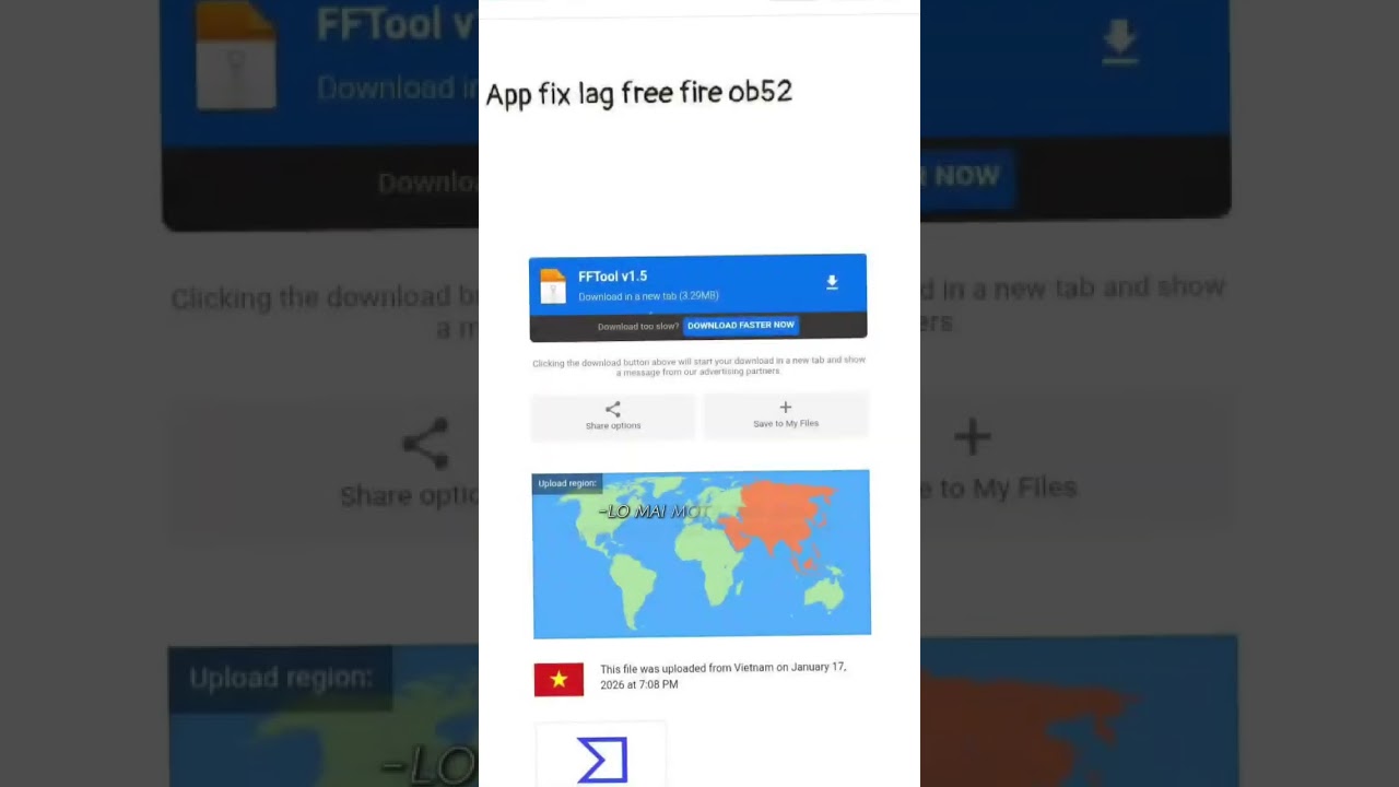 Chia Sẻ App FF Tools Giúp Fix Lag Free Fire Ob52 Siêu Vip 