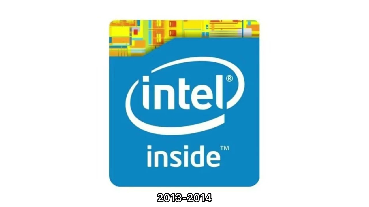 Intel Inside historical logos 