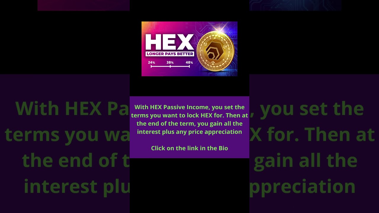 Hex Passive Income - Investing Strategy To Make Money Online