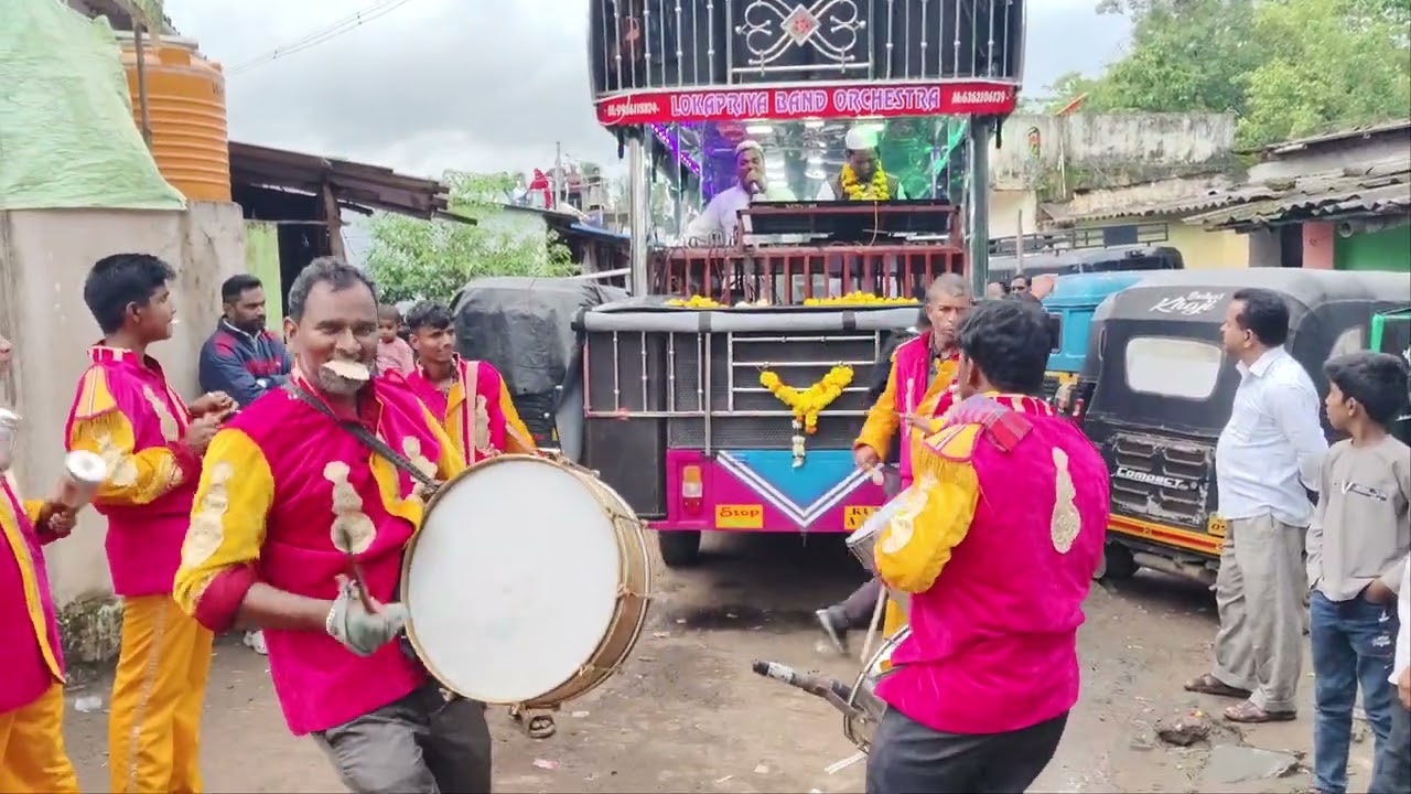 Dum Duma dum Husain lokpriya band belgaum in Dandeli moharam