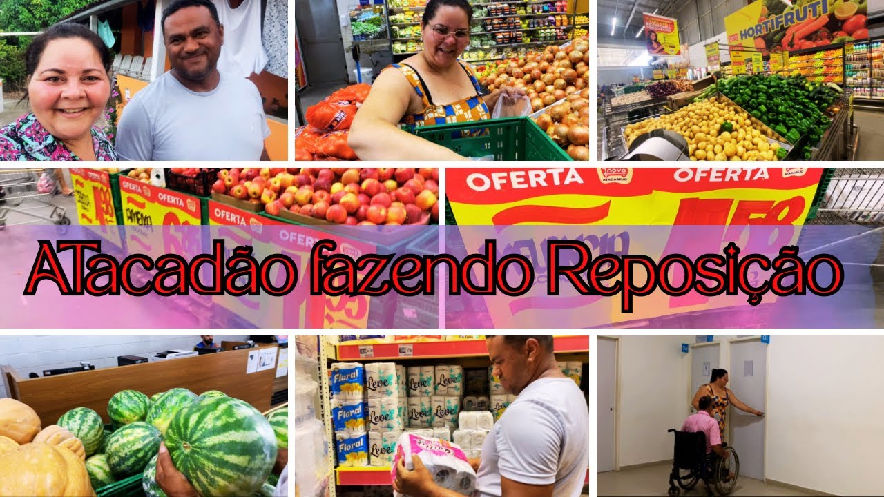 Depois da consulta passamos no atacarejo para fazer reposição tinha muita oferta hoje 