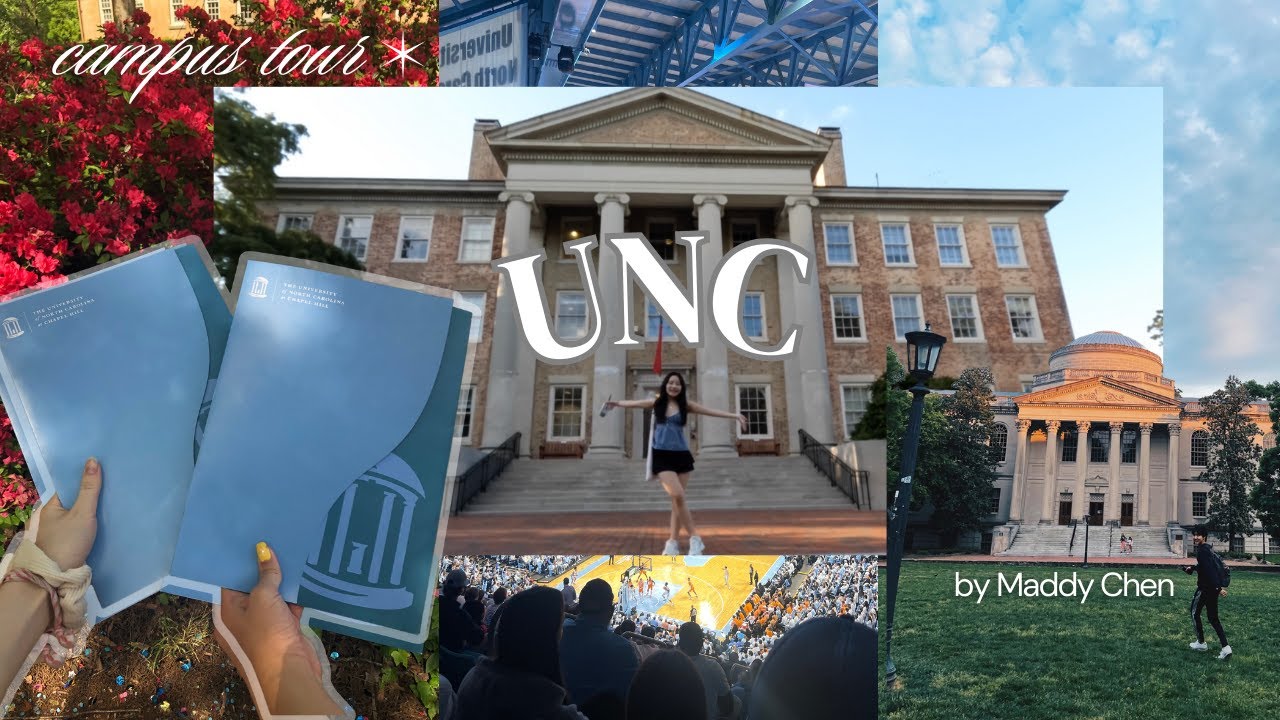 UNC CHAPEL HILL 🐏: Campus Tour