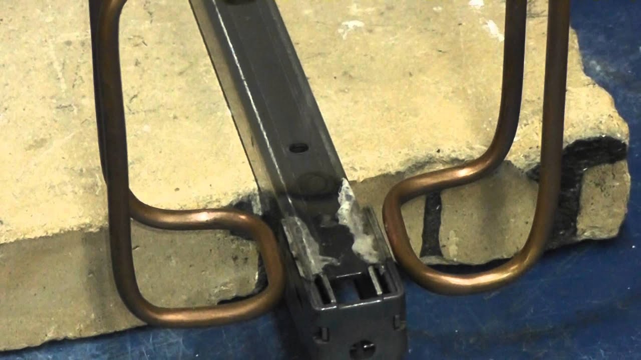 Induction Brazing 2 points simultaneously