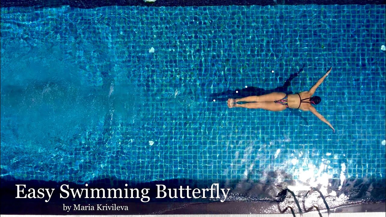 Easy swimming Butterfly by @MARIAKRIVILEVA | Техника плавания легкого и плавного баттерфляя