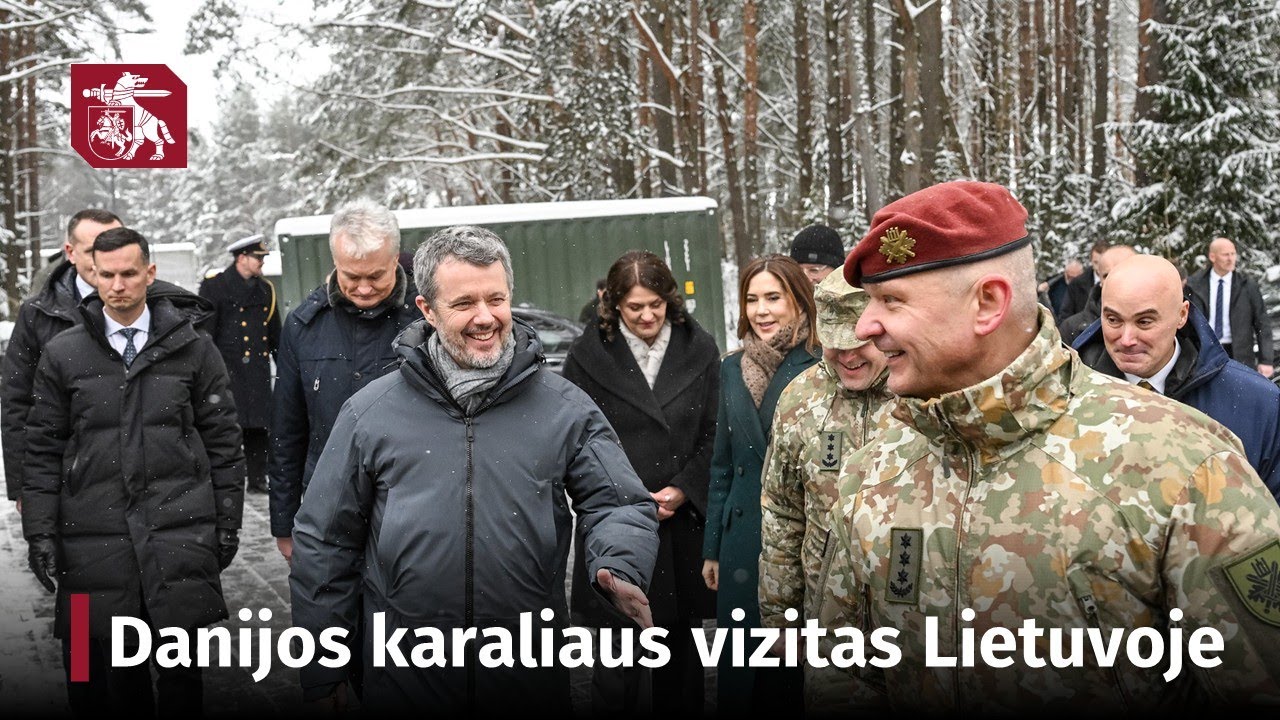 Lietuvoje lankosi Danijos karalius Frederikas X: žengiame išvien stiprindami regiono saugumą