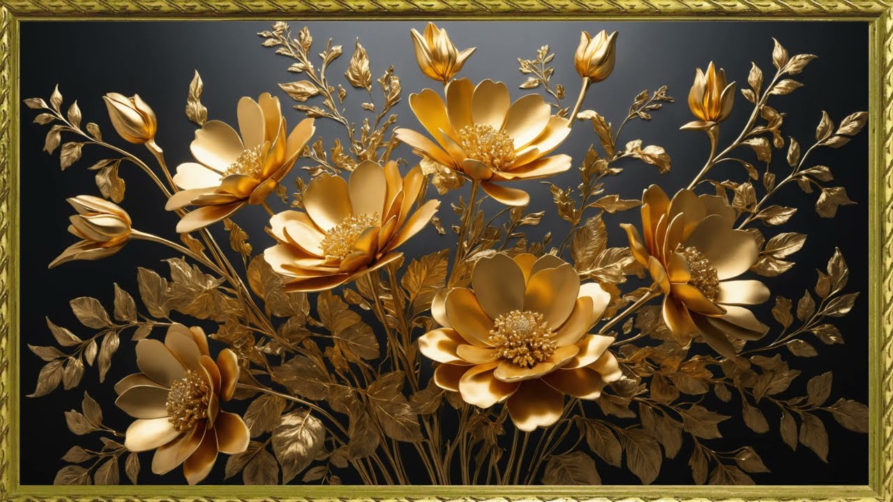 The Art Corner | Framed TV Art No Music | TV Art Background