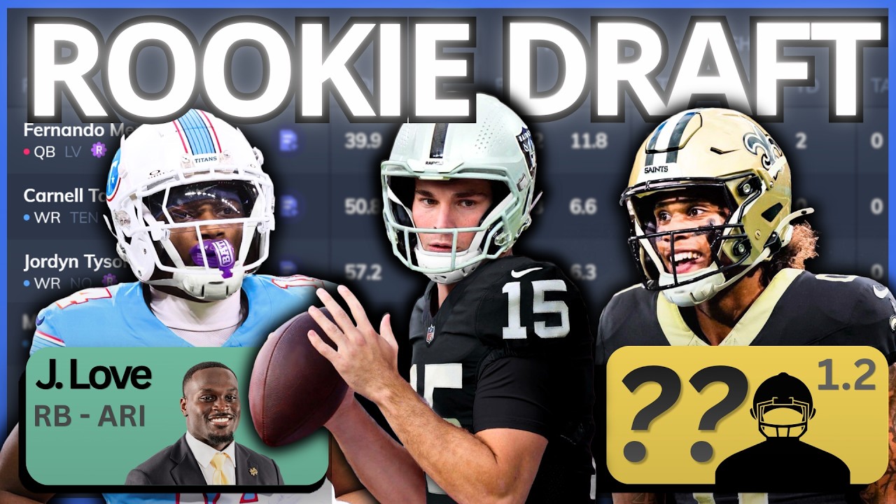 2026 Rookie Mock Draft Rankings & Strategy