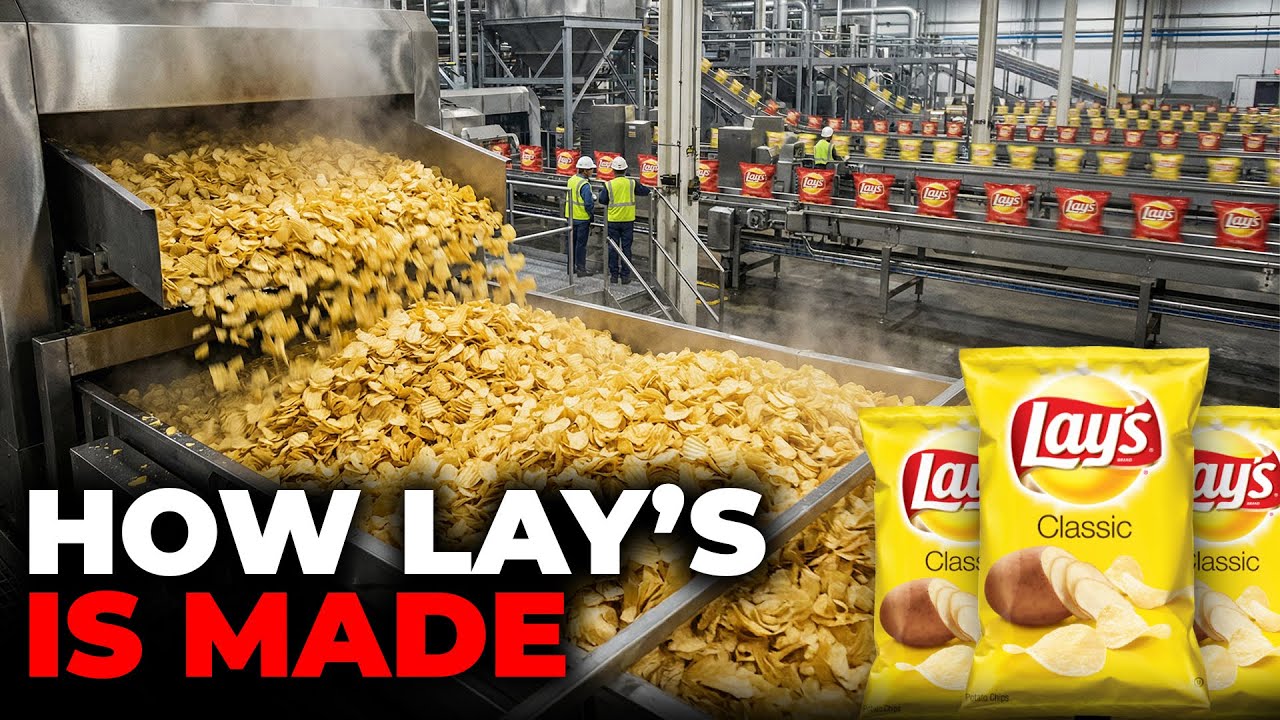 Watching Potatoes Turn Into Lay's Chips Is Oddly Satisfying