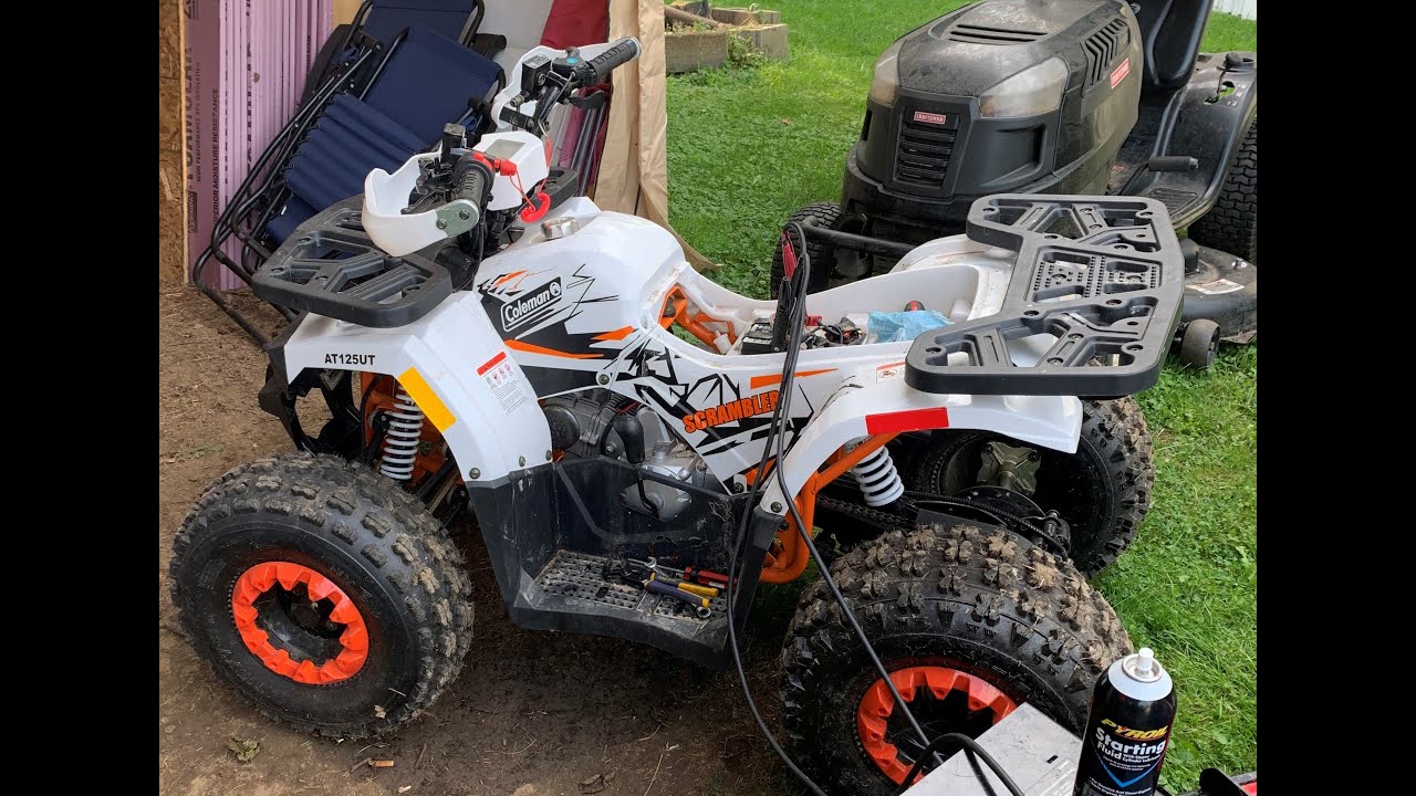 ATV Coleman Scrambler 125. WON'T START. Will it run again?? #shorts