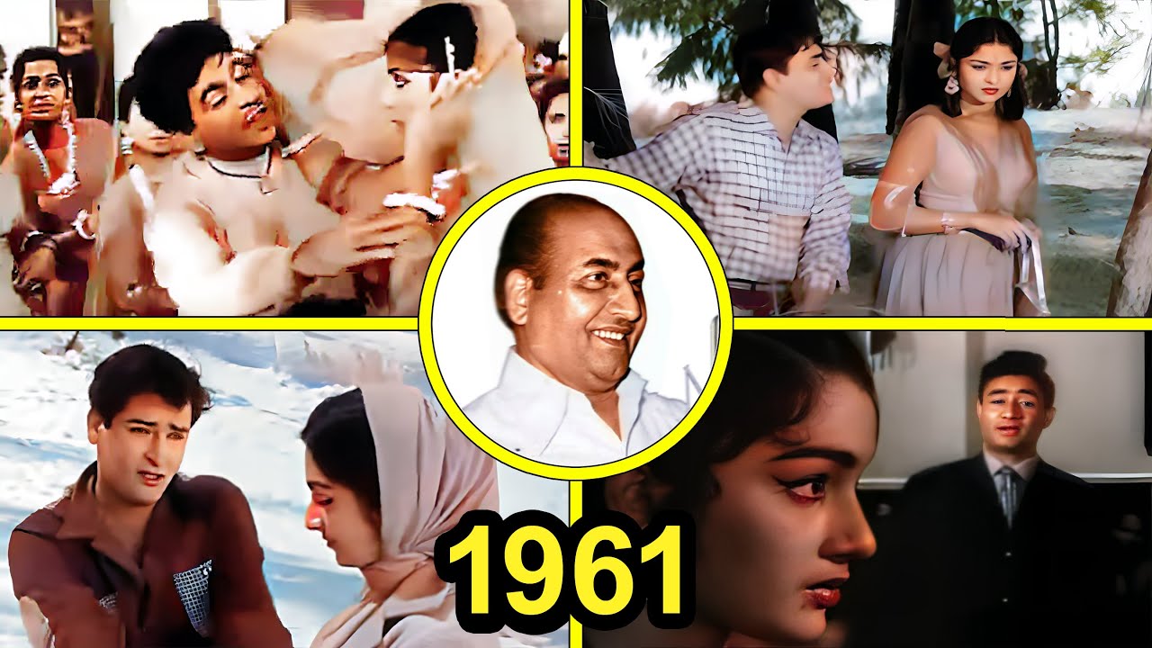1961's Released Solo Songs Mohammed Rafi Sahab