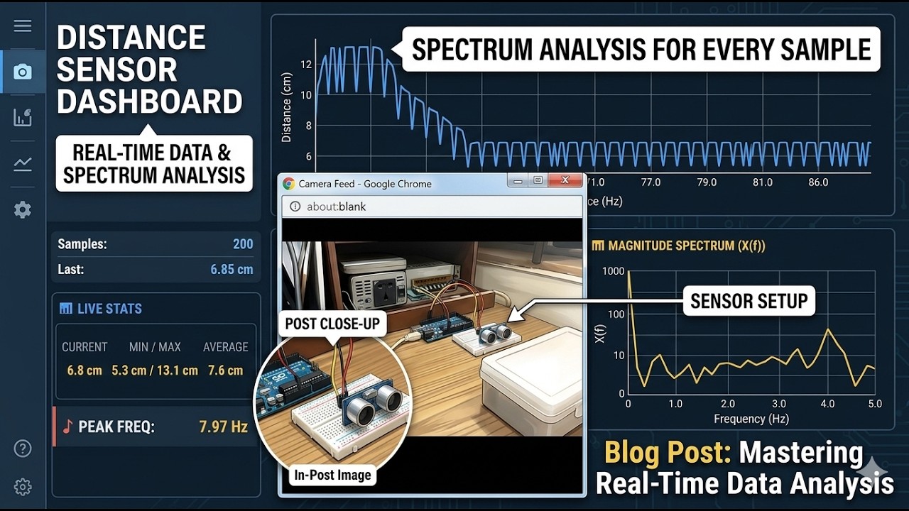 DFT Spectrum Analyzer with Arduino Demo