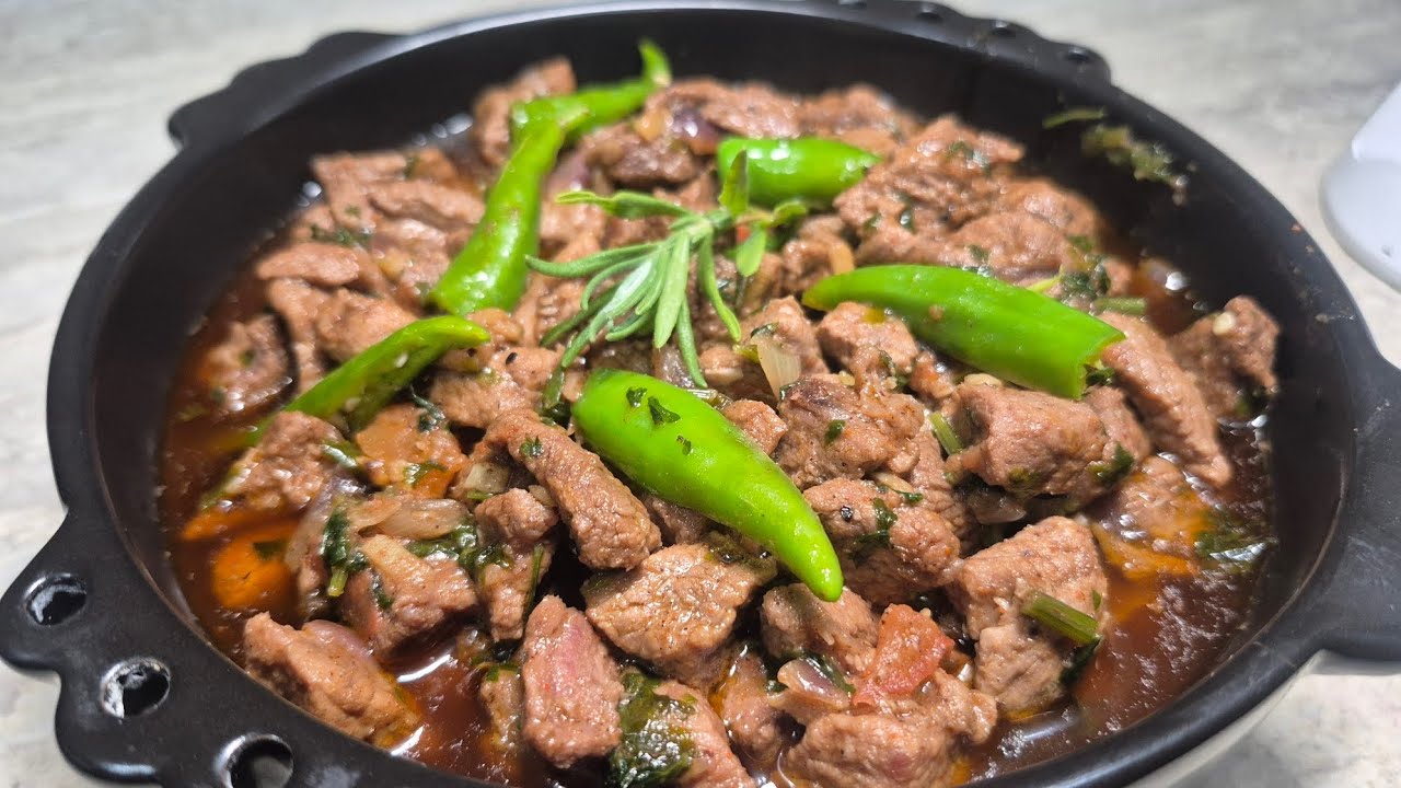 How to make Ethiopian famous cuisine Tibs!