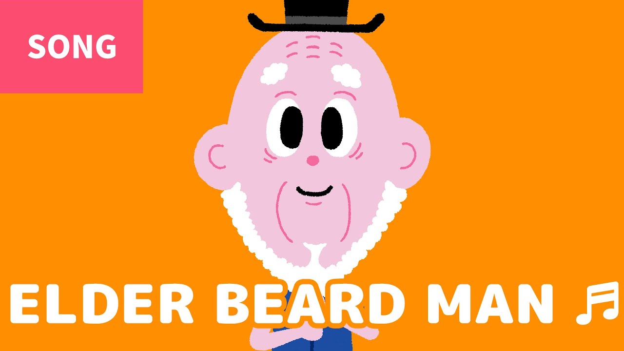 ♬【Animation】ELDER BEARD MAN (🇯🇵Ton Ton Ton Ton Hige Jiisan)【In Japanese with English subtitle】
