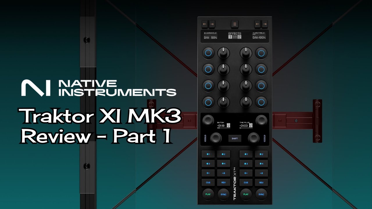 Обзор Traktor X1 MK3 от Native Instruments &mdash; Часть 1