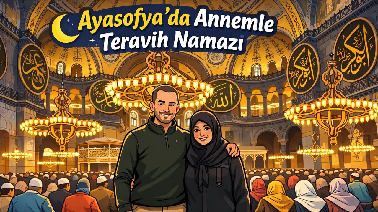Ayasofya'da Teravih Namazı