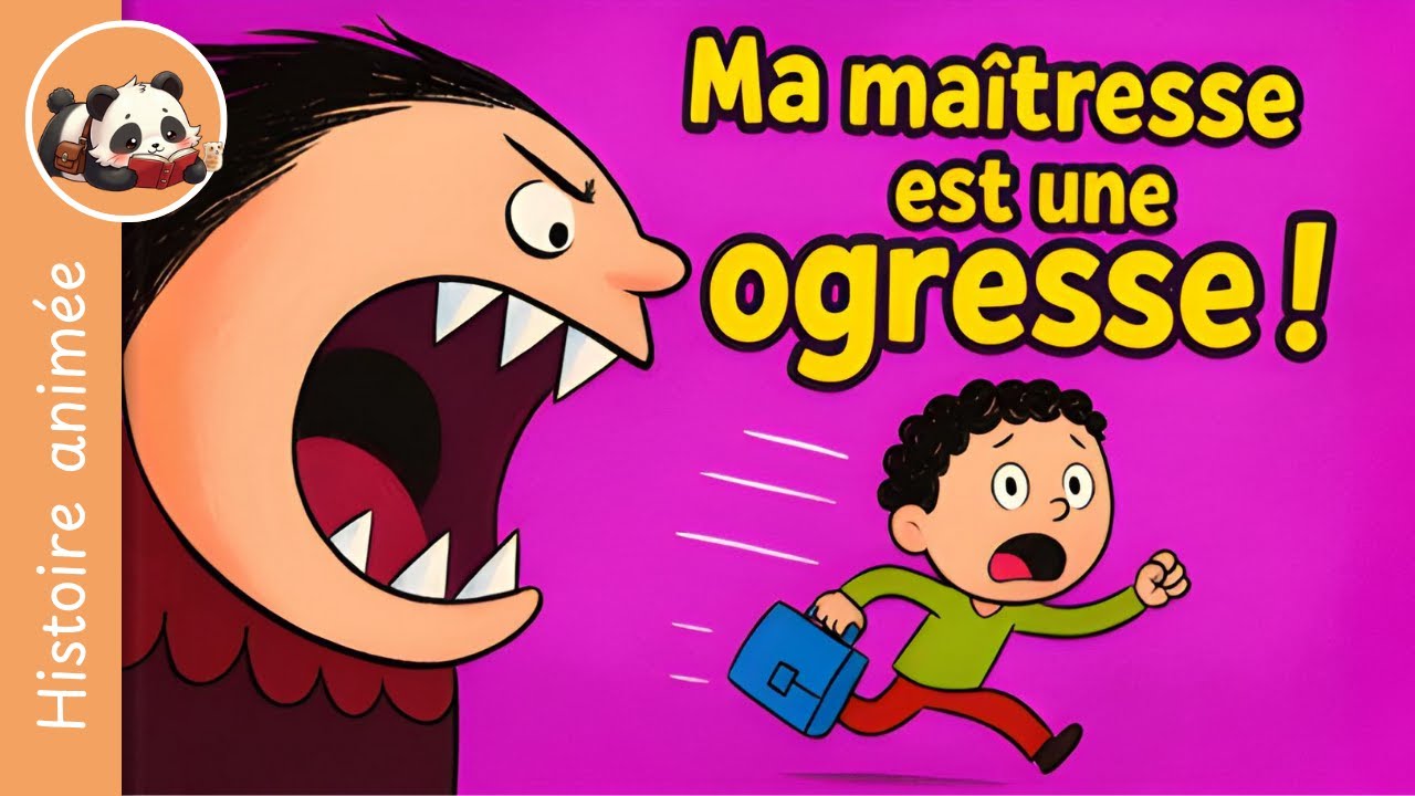 Ma maîtresse est une ogresse ! 👩‍🏫👹 – Conte captivant pour enfants sur l'école et le courage