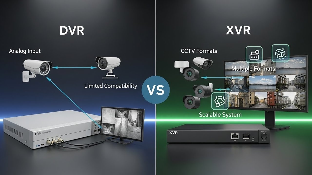 DVR vs XVR | Which Recorder Is Better in 2025? Full Comparison for Beginners