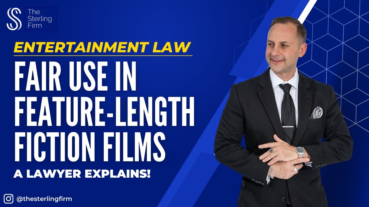 WHAT IS FAIR USE IN FEATURE-LENGTH FICTION FILMS #entertainmentlawyer