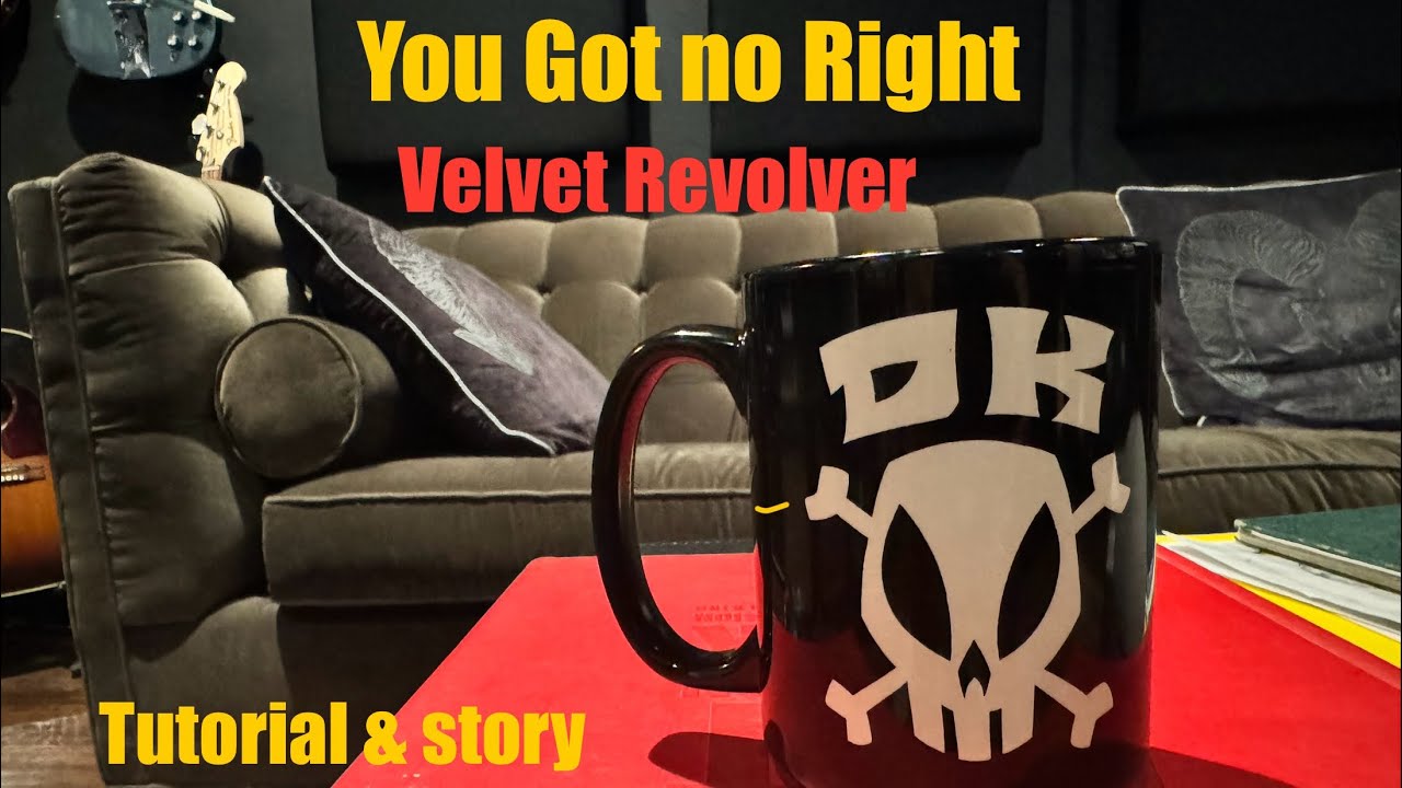 FREE LESSON at www.davekushner.com You Got no Right by Velvet Revolver tutorial & story.