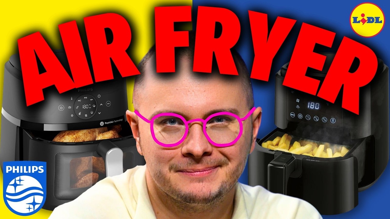 AIR FRYER ZA 1500 ZŁ vs. AIR FRYER Z LIDLA - CZY WARTO KUPIĆ CZY LEPIEJ PIEKARNIK?!