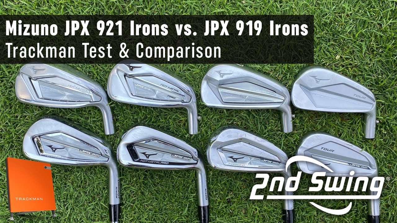 Mizuno JPX 921 Irons vs. Mizuno JPX 919 Irons | Trackman Test & Comparison