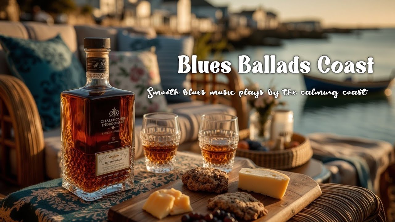 Bossa Nova Blues Sunset Session Relaxing Smooth Blues Music & Ballads by the Coast