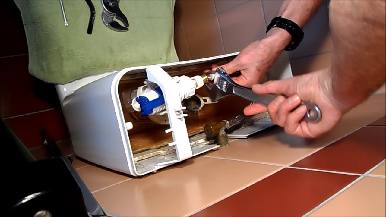 Geberit Aufputz-Spülkasten Füllventil austauschen