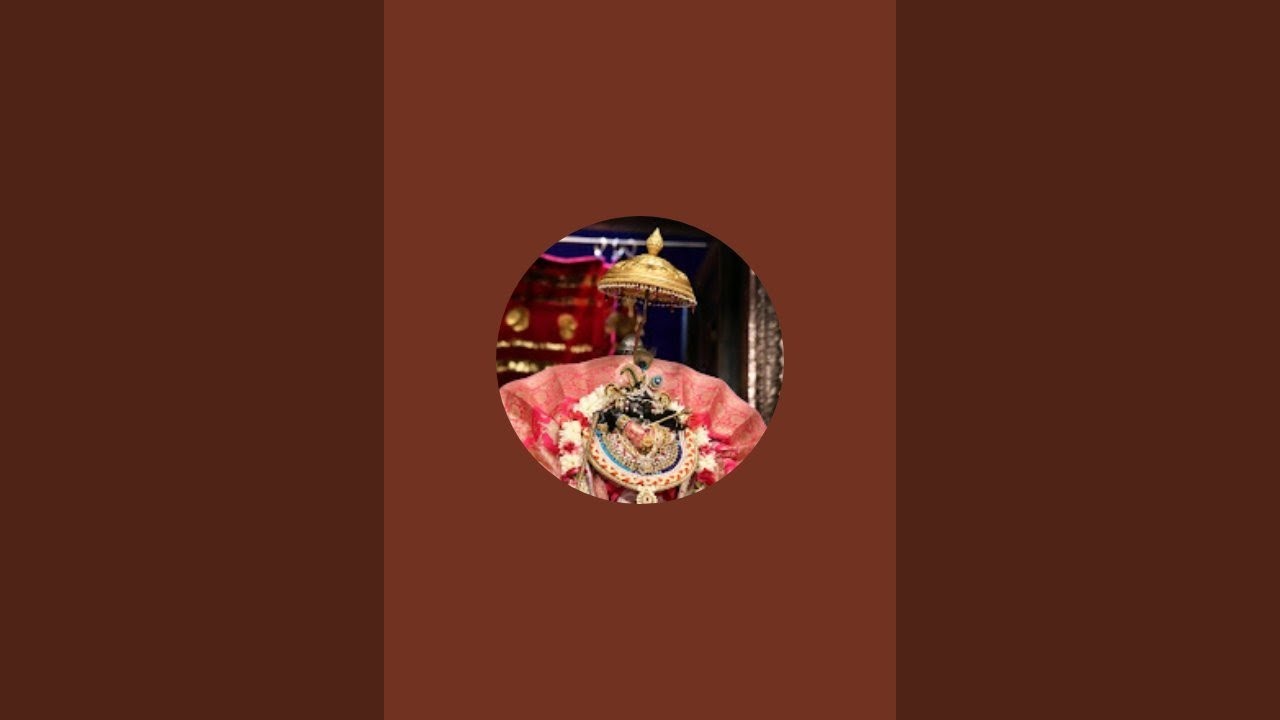 evening darshan from Vrindavan