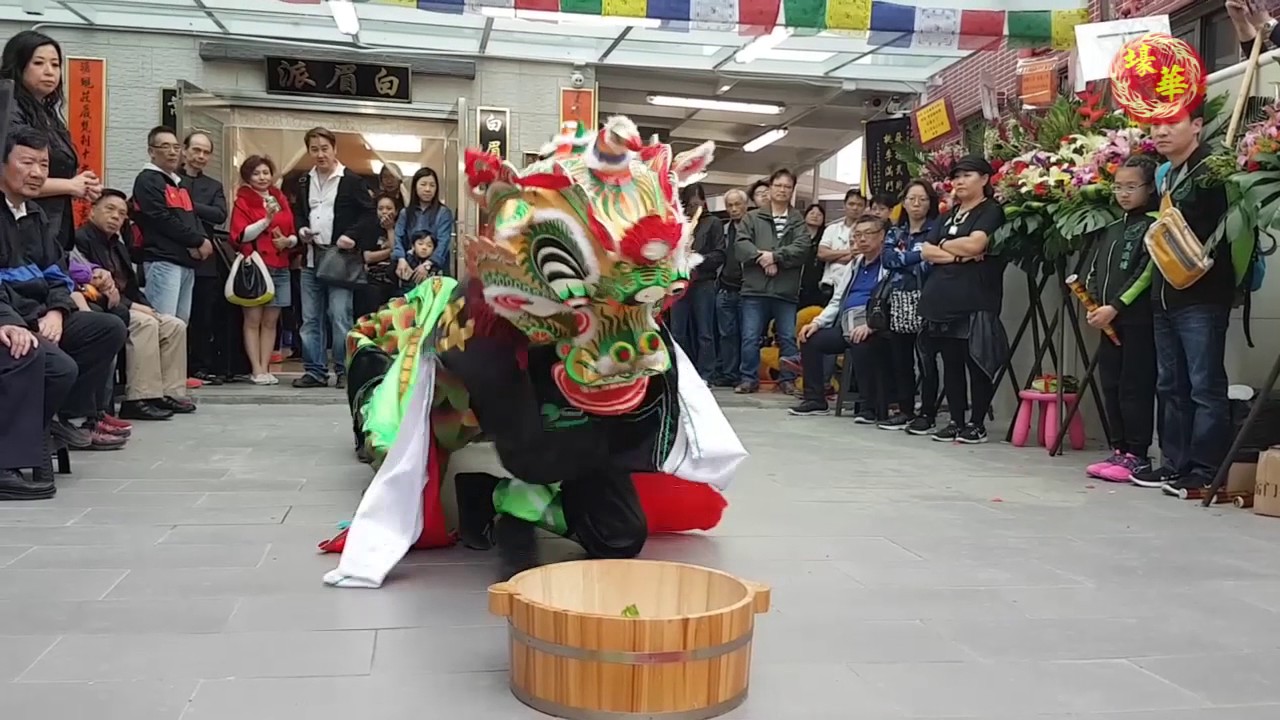 白眉楊寶利體育總會喬遷之喜 馬遊塘村國術麒麟會到賀(單刀攔路青)
