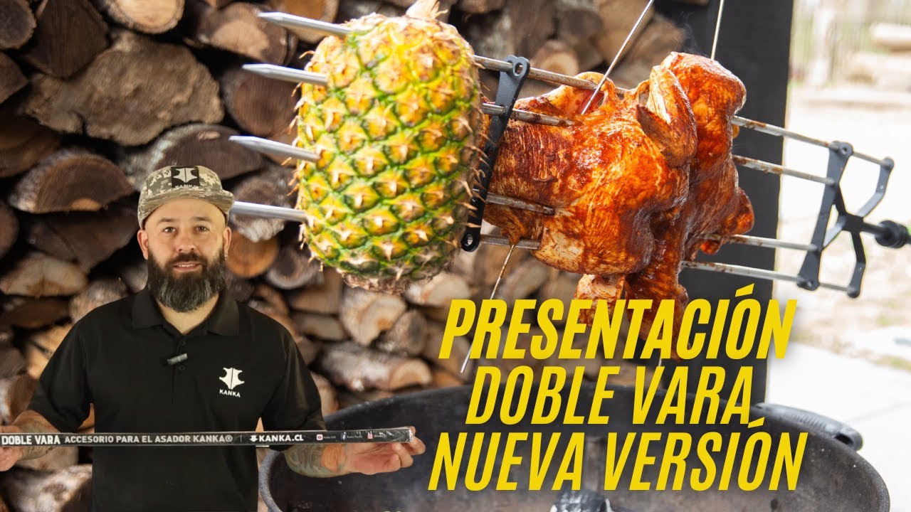 Tacos al Pastor, Brochetas y Picanha SIN esfuerzo! | Nueva Doble Vara KANKA&reg; lo hace TODO por ti