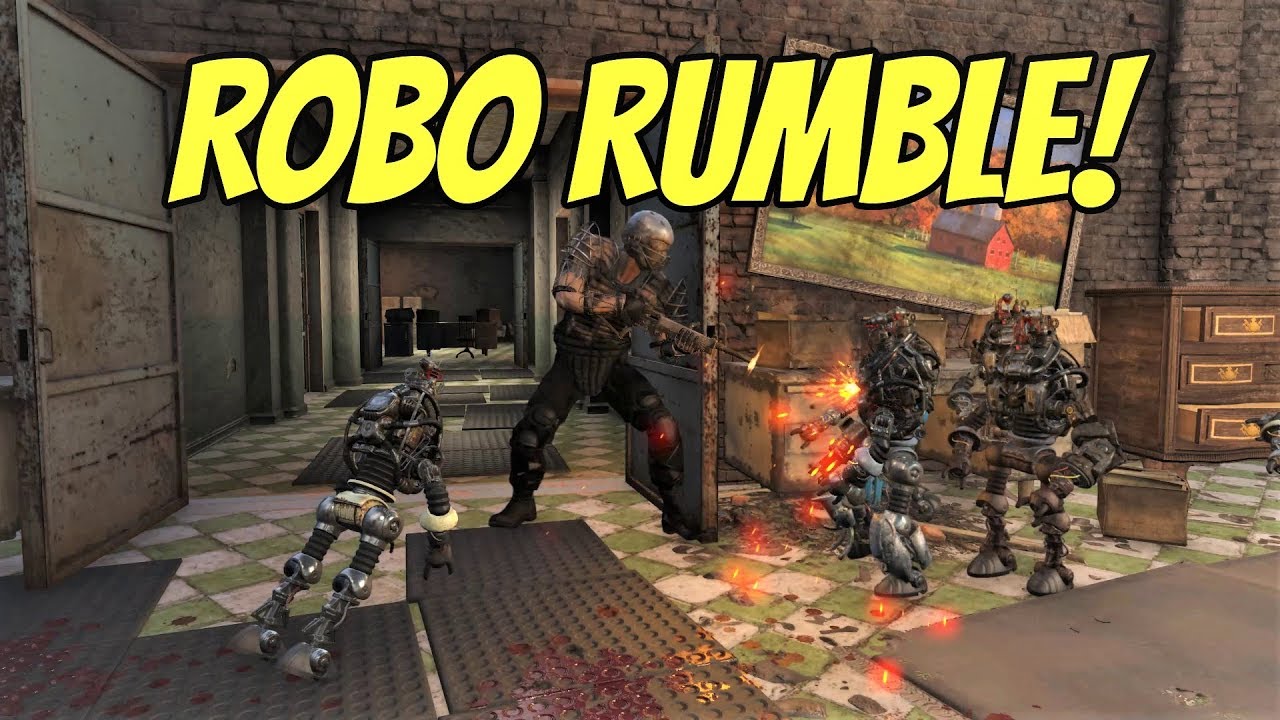Robo Rumble | Необычный набор оружия для Fallout 4 |