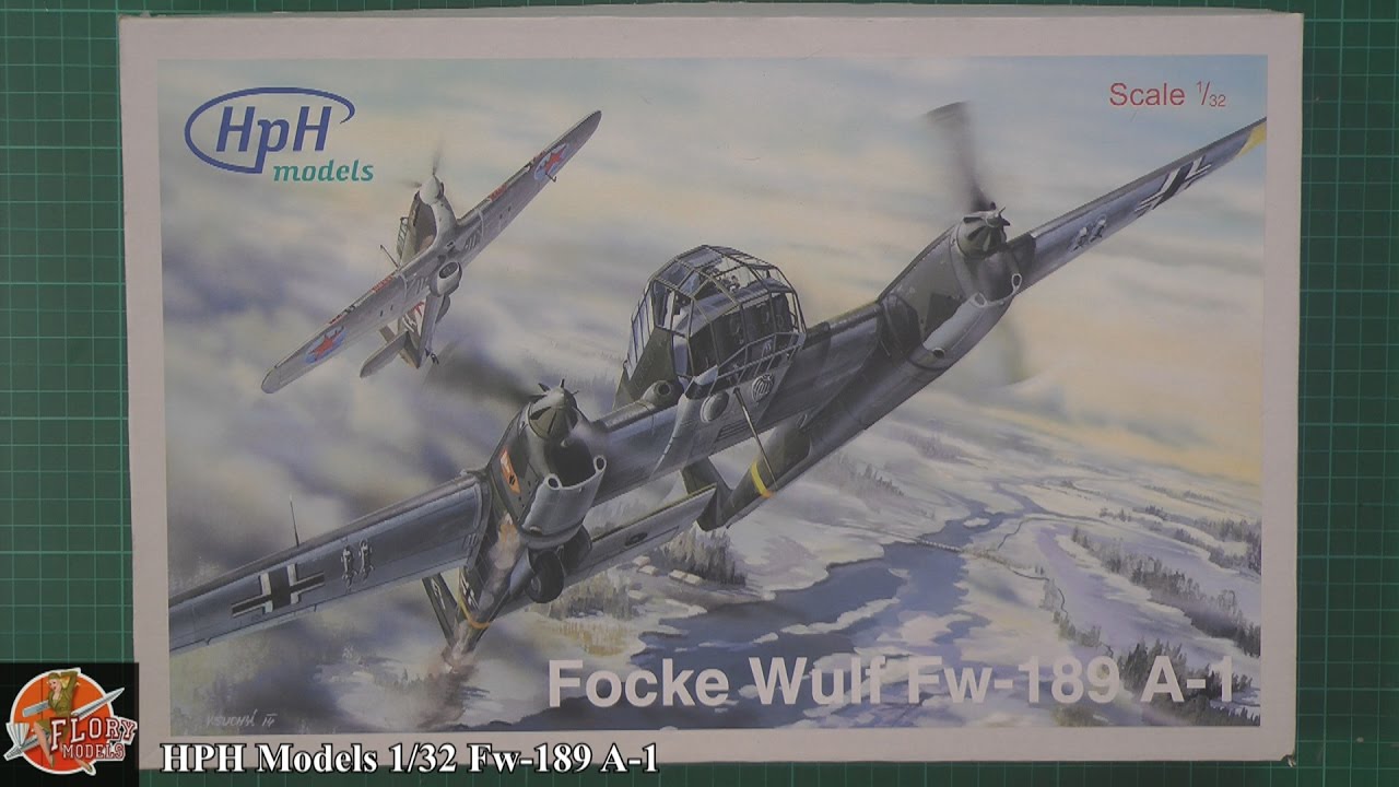 HPH 1/32 Fw-189 A-1 review