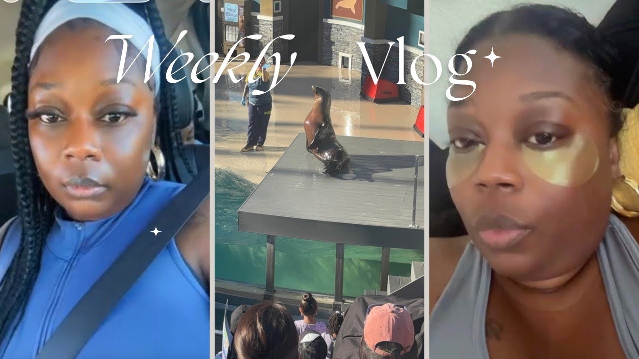 Locked In: My journey to Glowing Up+  Family Day at Sea World + Meal Prepping + New Products Haul