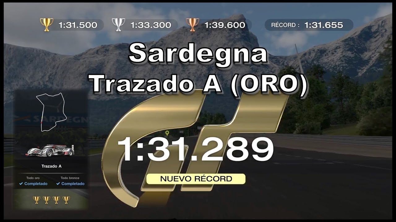 Sardegna - Trazado A (Oro) | Experiencia en Circuitos | Gran Turismo 7 (PS5)