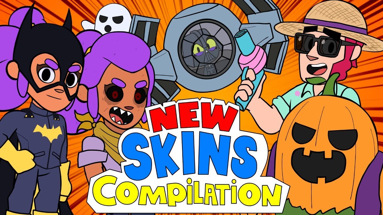 BEST SKINS IDEAS BRAWL STARS ANIMATION COMPILATION #63
