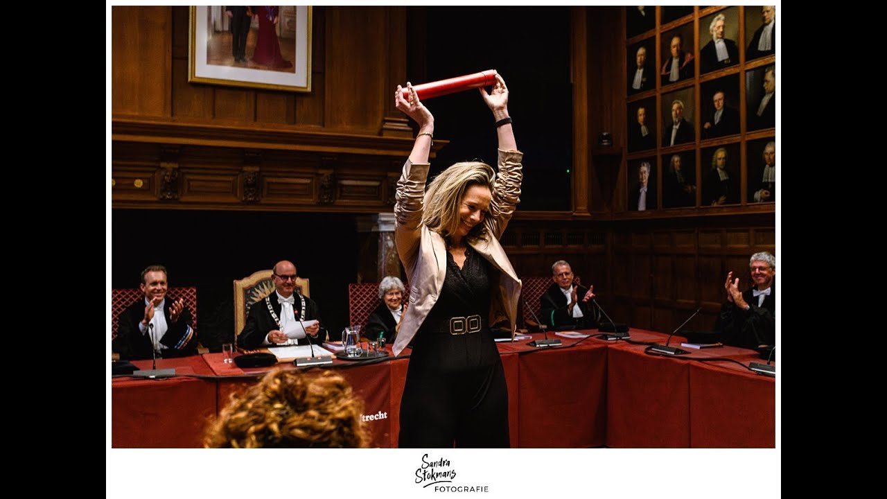 De cirkel is rond! Bijzondere promotie van Maaike Sprong in het Academiegebouw Universiteit Utrecht